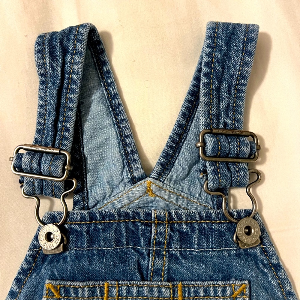 BabyGap Denim Overalls 12-18m